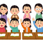 授業参観のイラスト