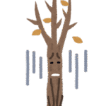 枯れ枝のイラスト
