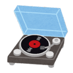 レコードのイメージイラスト