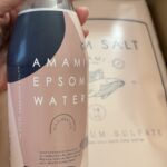 プレゼントのエプソムソルトの入った炭酸水の画像