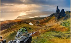 フェア島の風景のイメージ画像