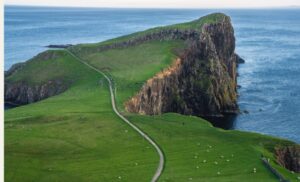 フェア島の崖のイメージ画像