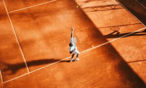 テニスプレイヤーのイメージ画像