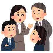 話を聞くイメージイラスト